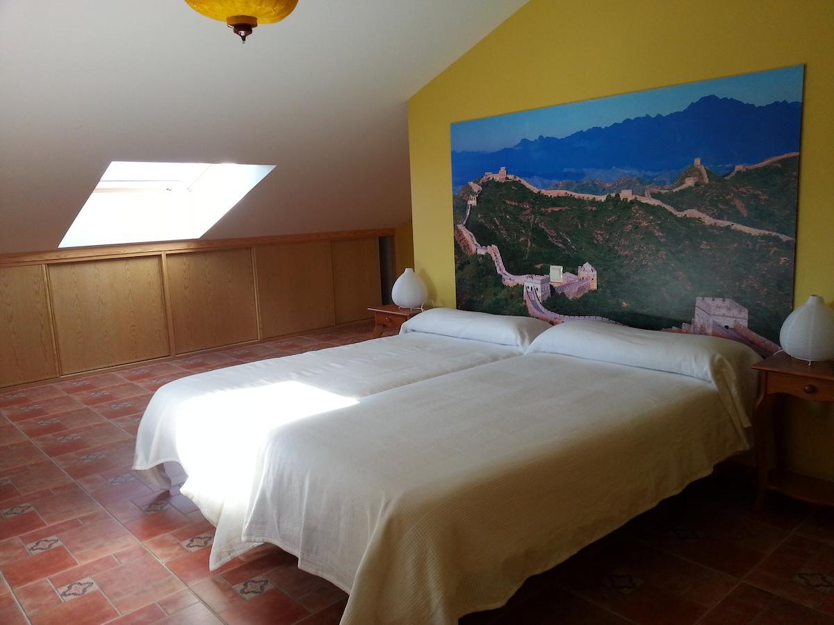 Hotel Rural La Casa Del Tio Telesforo Trescasas Szoba fotó