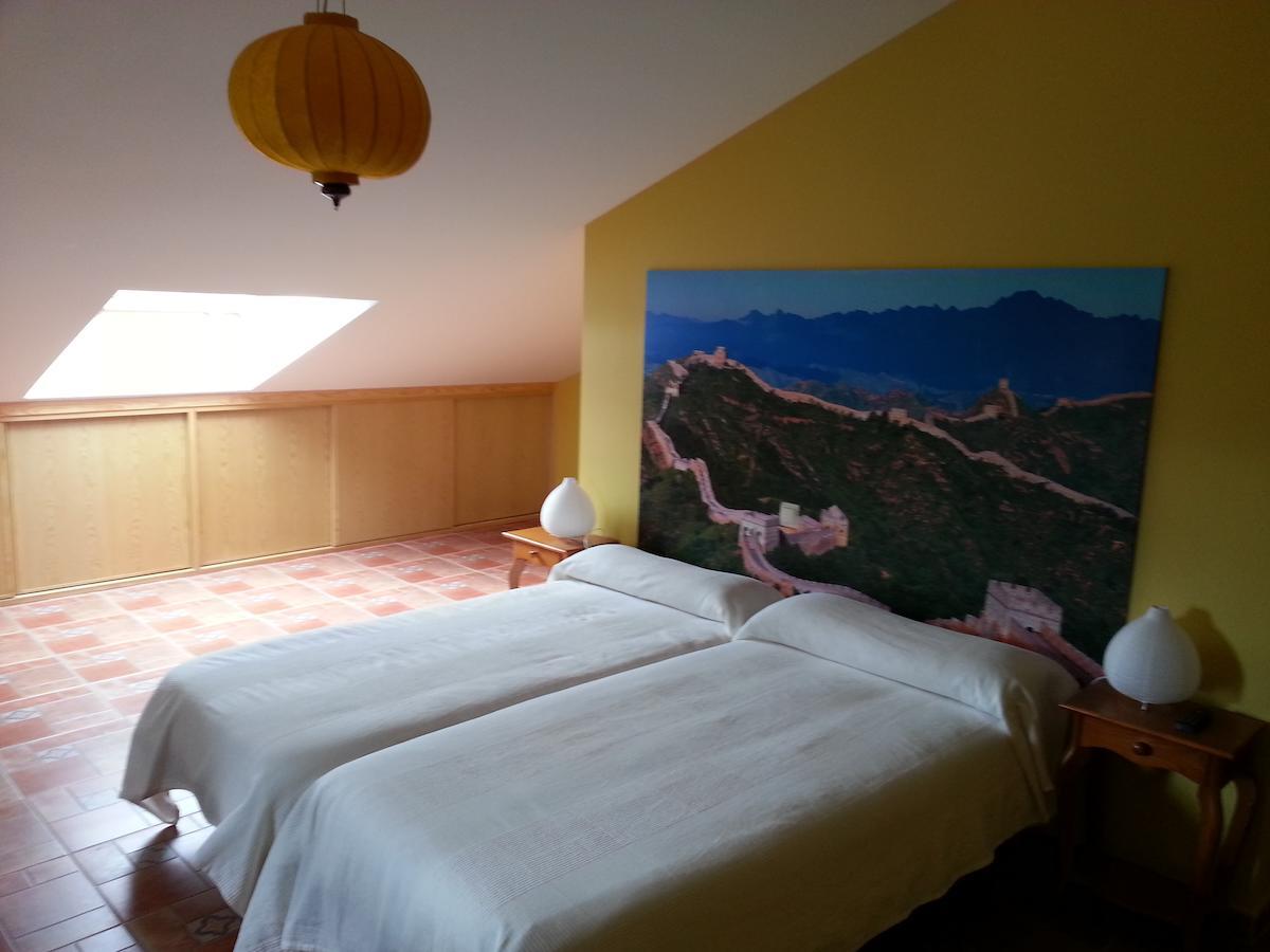 Hotel Rural La Casa Del Tio Telesforo Trescasas Kültér fotó